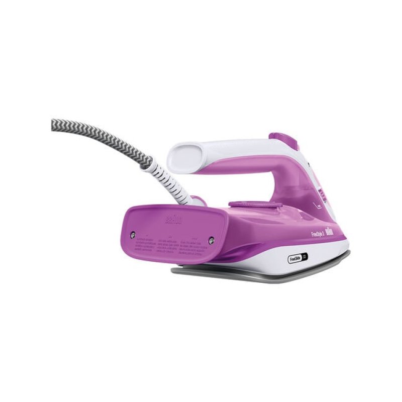 Braun FI 3124 Dry & Steam iron Ceramic soleplate 2400 W Purple