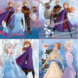 Educa Mallette Puzzles Progressifs Reine Des Neiges 2