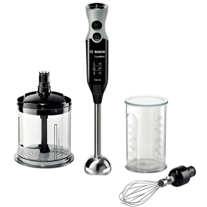 Bosch MSM67160 blender Immersion blender 750 W Black Grey