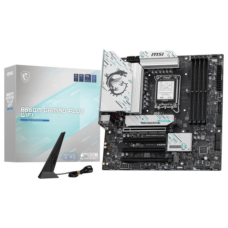 PLACA BASE MSI B860M GAMING PLUS WIFI
