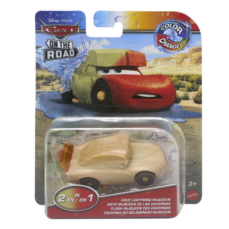 Disney Pixar Cars Disney and Pixar Cars On The Road Color Changers Cave Lightning McQueen