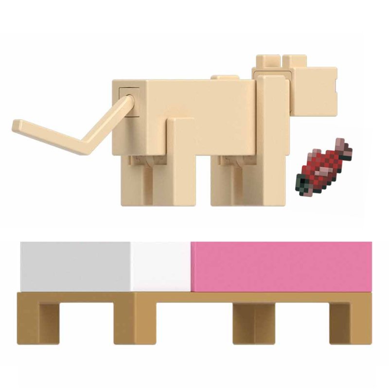 Minecraft Persian Cat Core Figure