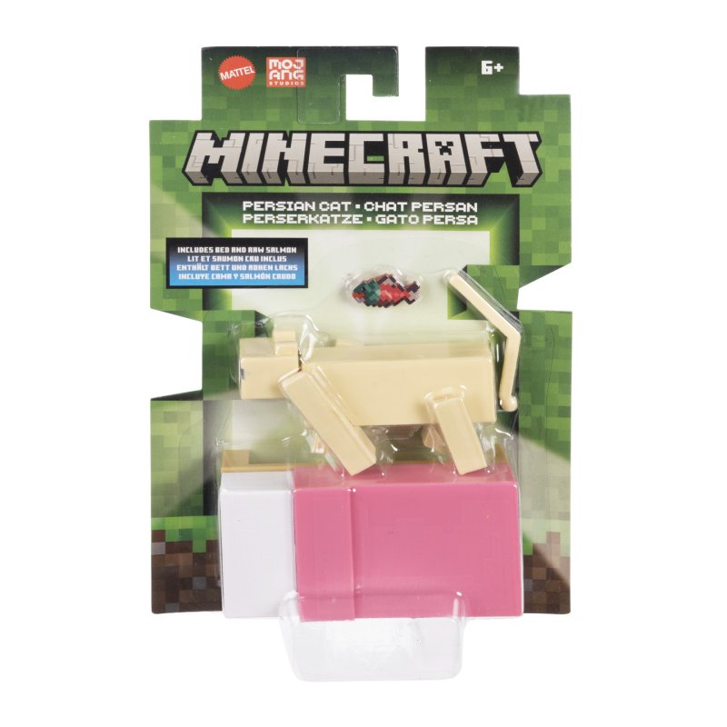Minecraft Persian Cat Core Figure