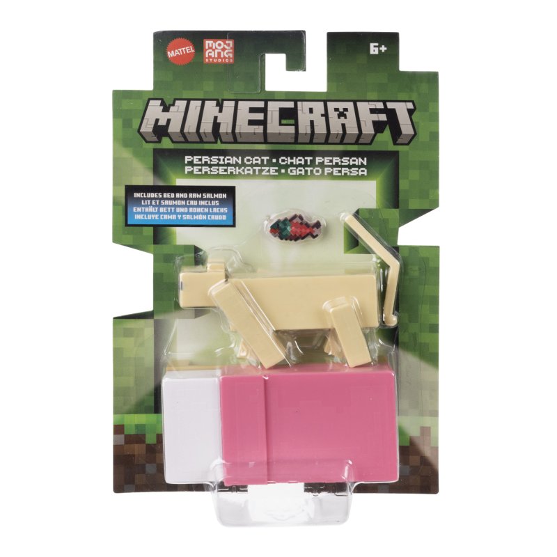 Minecraft Persian Cat Core Figure