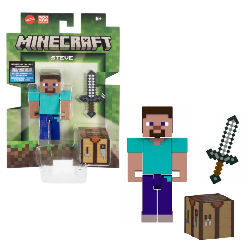 Minecraft - Biome Builds - 8cm - Steve (JCN28)