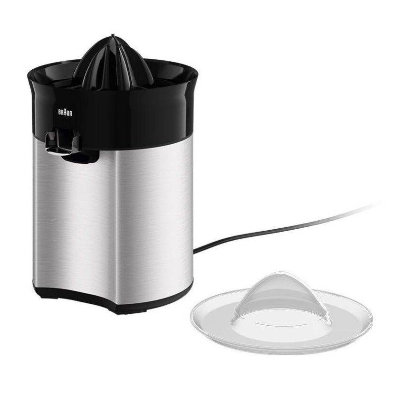Braun CJ5050 BK presse-agrume électrique 60 W Noir, Métallique