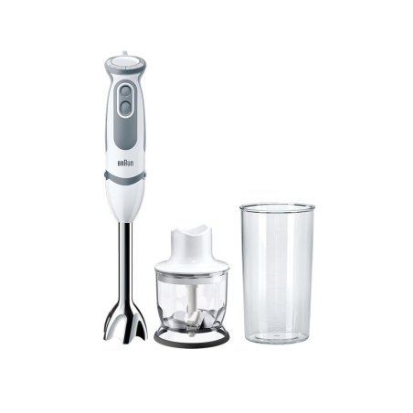 Braun MultiQuick 9 MultiQuick 5 Vario MQ 5220 WH 0.6 L Immersion blender 1000 W Grey, Stainless steel, White