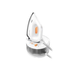 Braun CareStyle Compact IS 2132 2400 W 1,5 L EloxalPlus soleplate Orange, Blanc