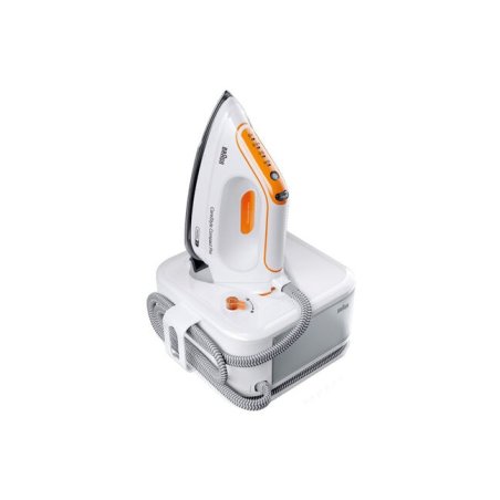 Braun CareStyle Compact Pro IS2561WH 2400 W 1,5 L EloxalPlus soleplate Orange, Blanc