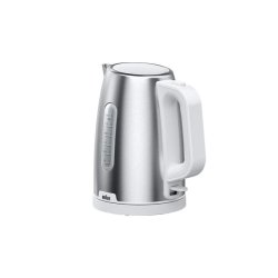 Braun WK 1500 electric kettle 1.7 L 2200 W Stainless steel, White