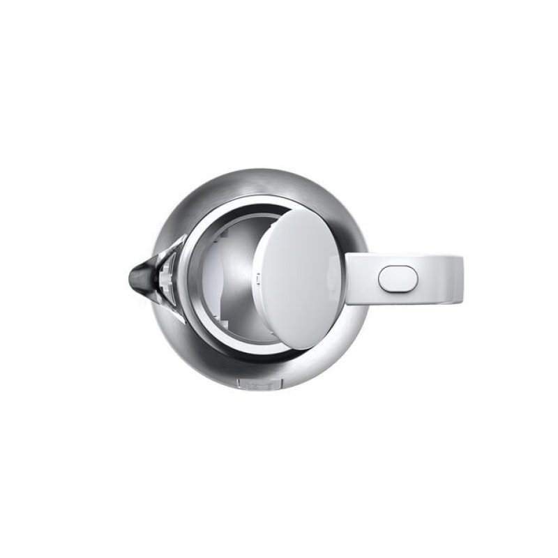 Wasserkocher PurShine WK 1500 WH (edelstahl/weiß, 1,7 Liter, 2.200 Watt)