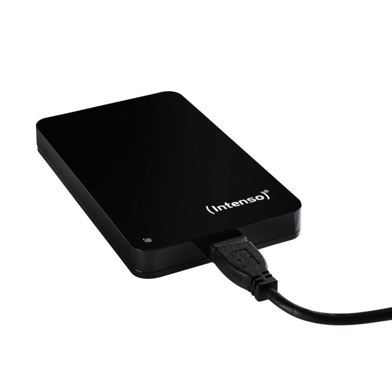 Intenso Festplatte 2TB USB 3.0 6.35cm 2.5'' schwarz - Festplatte - 2,5\" external hard drive 5400 RPM 2.5" Micro-USB B