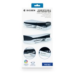 Nacon Horizontal Hub Station RGB/USB Hub, White PS5 Slim