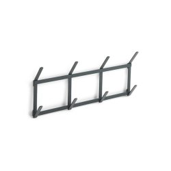 HAY - Tape Coat Rack Small - Charcoal