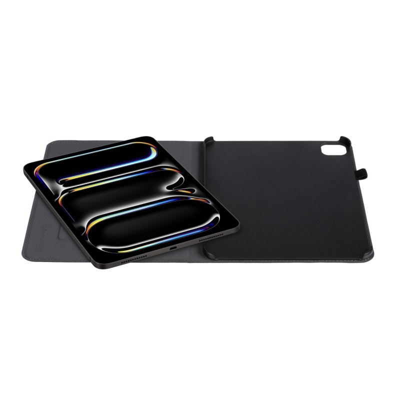 Gecko Covers EasyClick Cover eco - Suitable pour Apple iPad Pro 11" (2024) - Noir