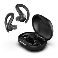 JLab Epic Sport ANC 3 Écouteurs Sans fil Crochets auriculaires, Ecouteurs Sports Bluetooth Noir