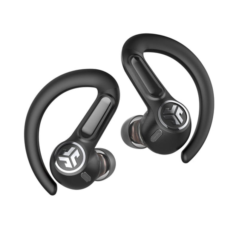JLab Epic Sport ANC 3 Écouteurs Sans fil Crochets auriculaires, Ecouteurs Sports Bluetooth Noir