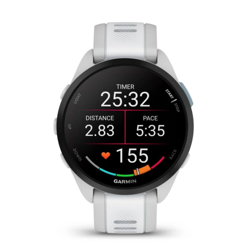 SMARTWATCH GARMIN FORERUNNER 165 43MM BLANCO