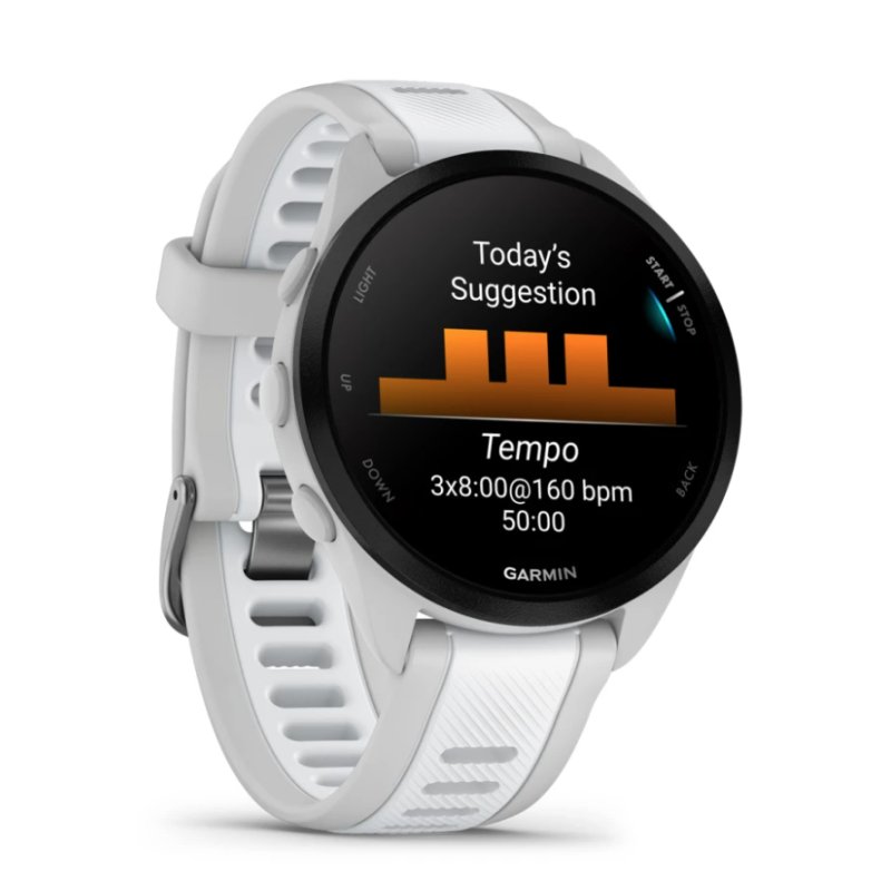 SMARTWATCH GARMIN FORERUNNER 165 43MM BLANCO