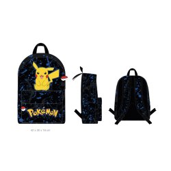 POKEMON - Pikachu - Sac à Dos 1 Compartiment '42x30x18cm'