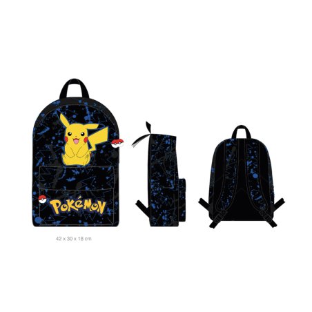 POKEMON - Pikachu - Sac à Dos 1 Compartiment '42x30x18cm'