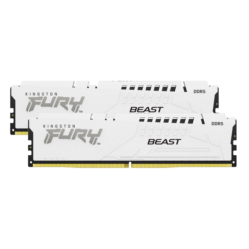 32GB DDR5 6000MT/S CL30 DIMM KIT OF 2 FURY BEAST WHITE EXPO