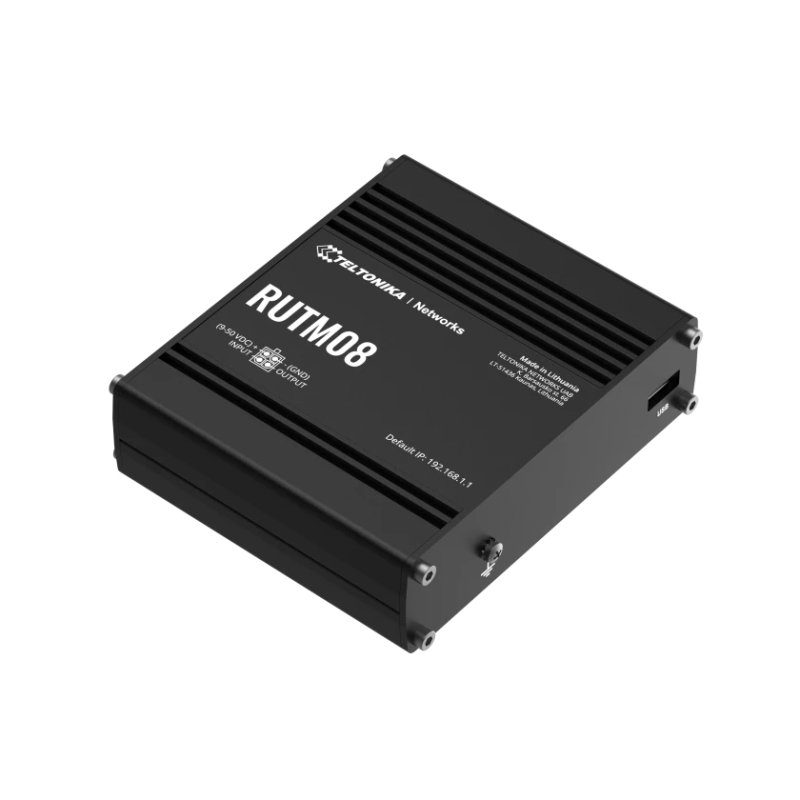 Teltonika RUTM08 Routeur connecté Gigabit Ethernet Noir
