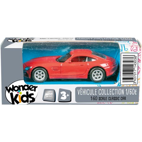 VEHICULE METAL 1/60 ASS18 PR36