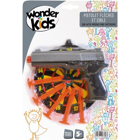 Pistolet à flèches avec cible