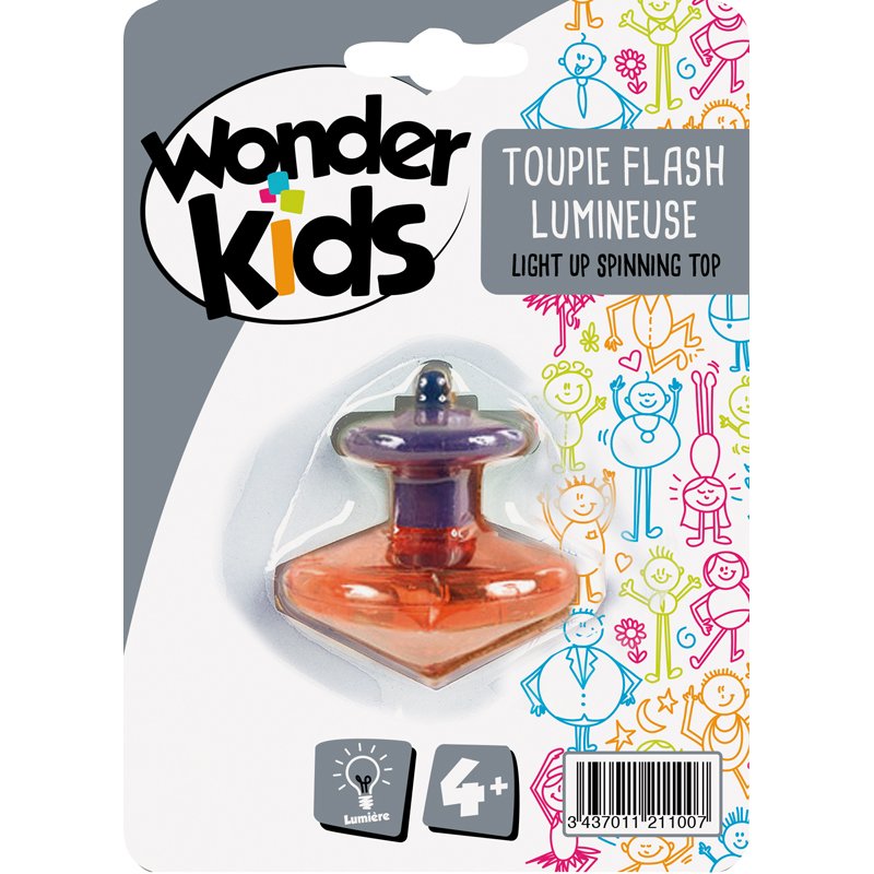 TOUPIE LUMINEUSE + LANCEUR AS3