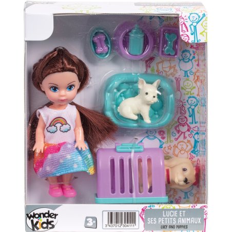 LUCIE 12CM ANIMAUX ACC ASS4