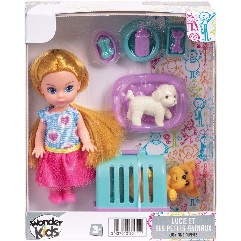 LUCIE 12CM ANIMAUX ACC ASS4