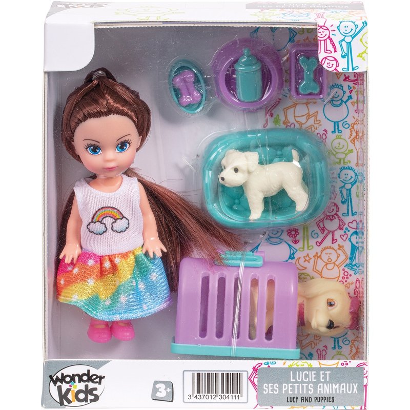 LUCIE 12CM ANIMAUX ACC ASS4