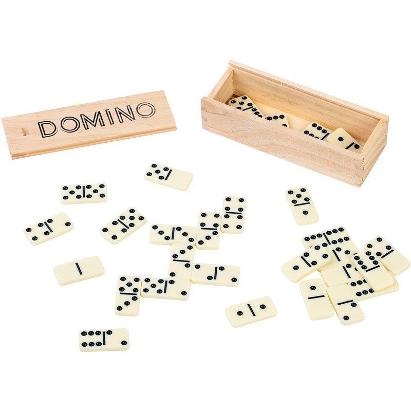 COF 28 DOMINOS BOIS