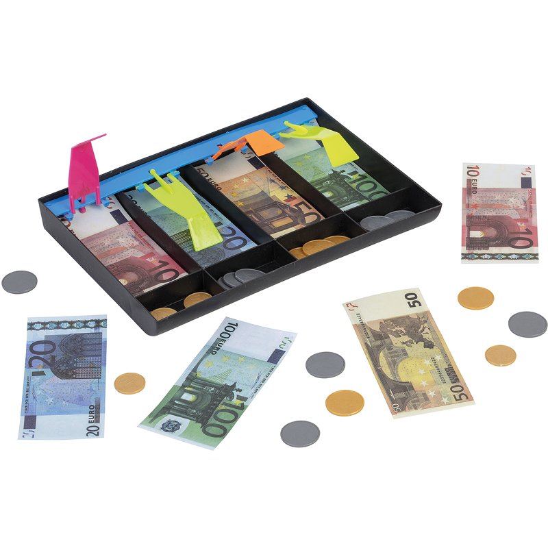 TIROIR CAISSE MONNAIE EUROS