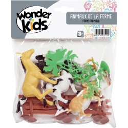 8 ANIMAUX FERME + ACC