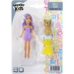 POUPEE ROBE CLIP + ANIMAL ASS8