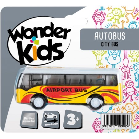 AUTOBUS 9CM METAL RF ASS4