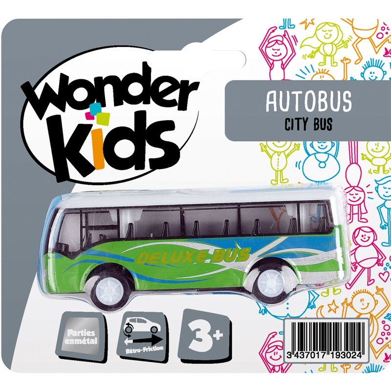 AUTOBUS 9CM METAL RF ASS4