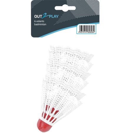 6 VOLANTS BADMINTON