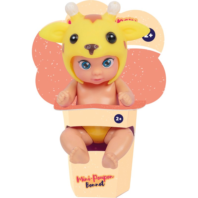 BEBE 13CM CHAPEAU ASSORTIMENT