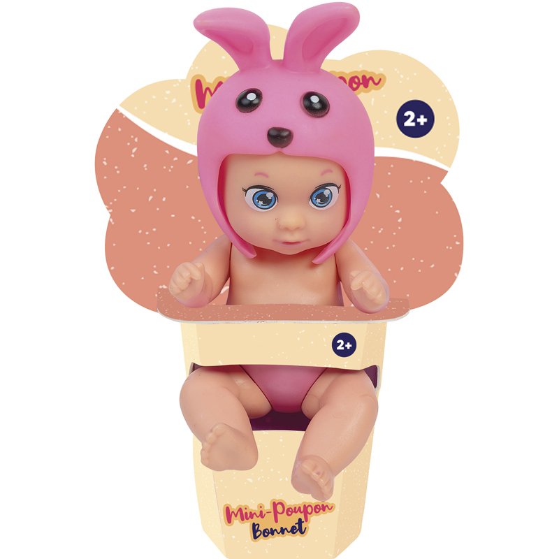 BEBE 13CM CHAPEAU ASSORTIMENT