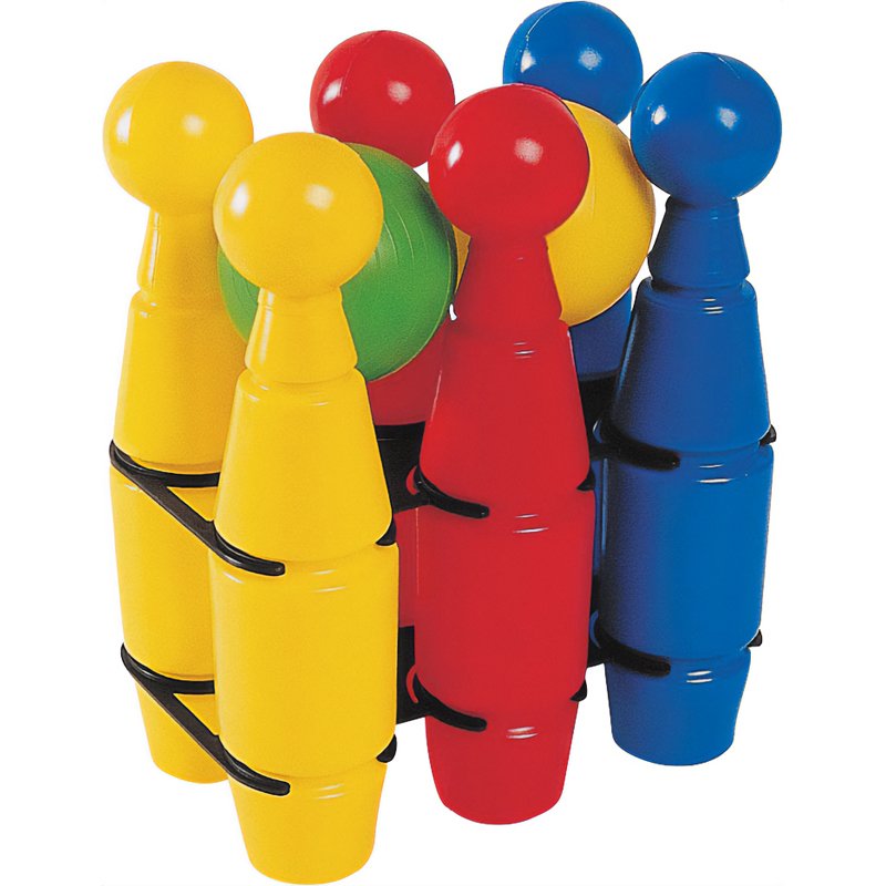 6 QUILLES PLASTIQUES