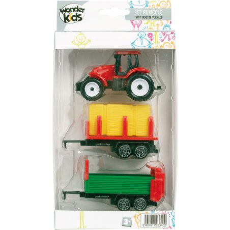 TRACTEUR 2 REMORQUES ASS2