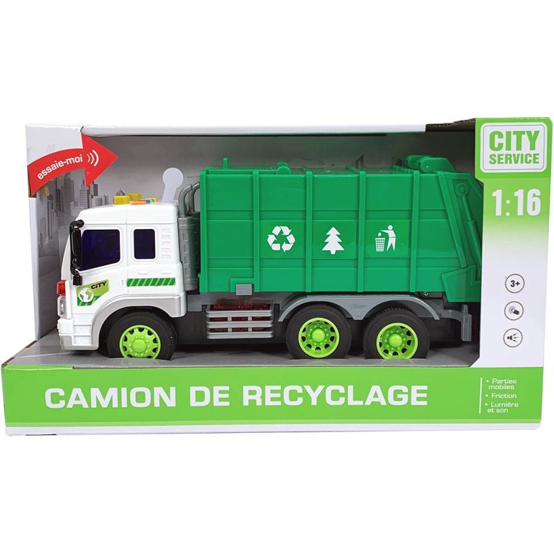 CAMION VOIRIE 1/16E SON ASS3