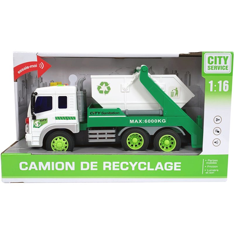 CAMION VOIRIE 1/16E SON ASS3