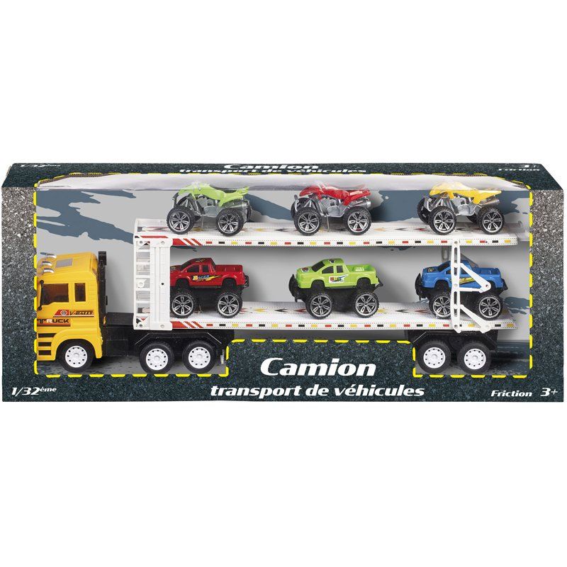 CAMION 50CM 1/32 6 VEHICULES