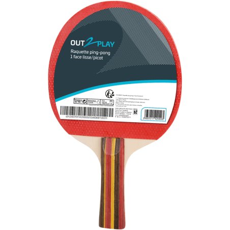 RAQ PING PONG 1F LISSE/PICOT
