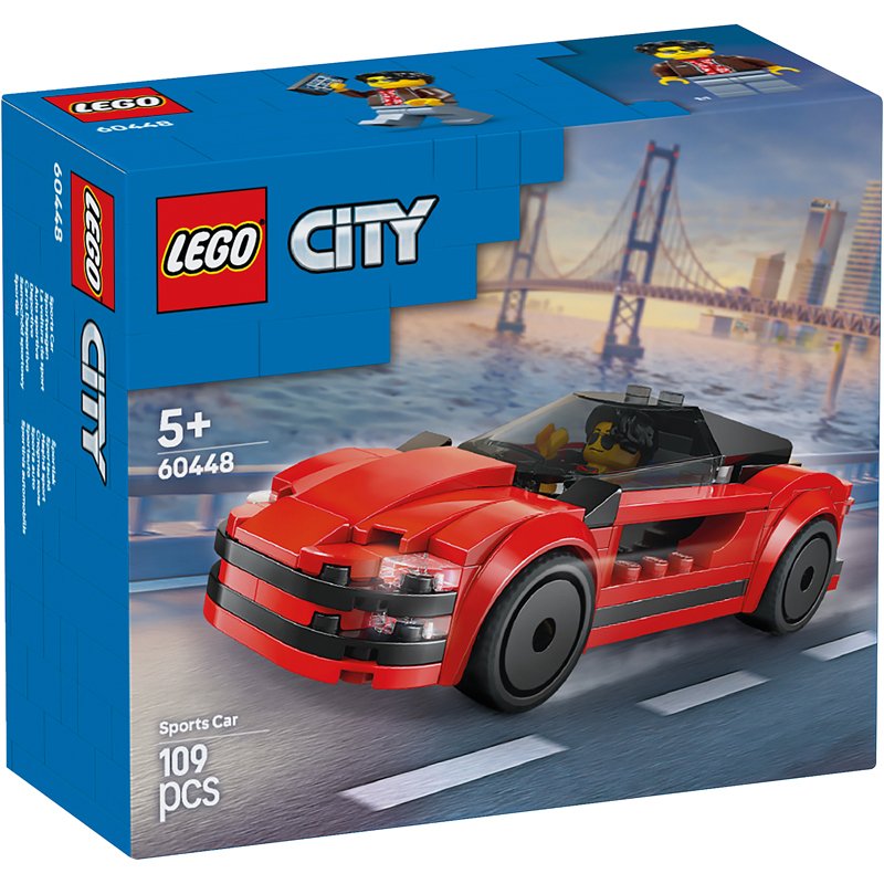 60448 City Roter Sportwagen