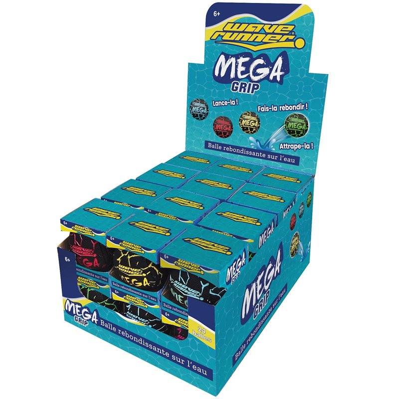 BALLE EAU REBONDISS 9CM ASS4